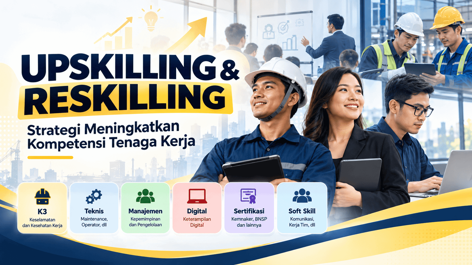 Upskill & Reskilling sebagai Strategi dalam Meningkatkan Kompetensi Tenaga Kerja